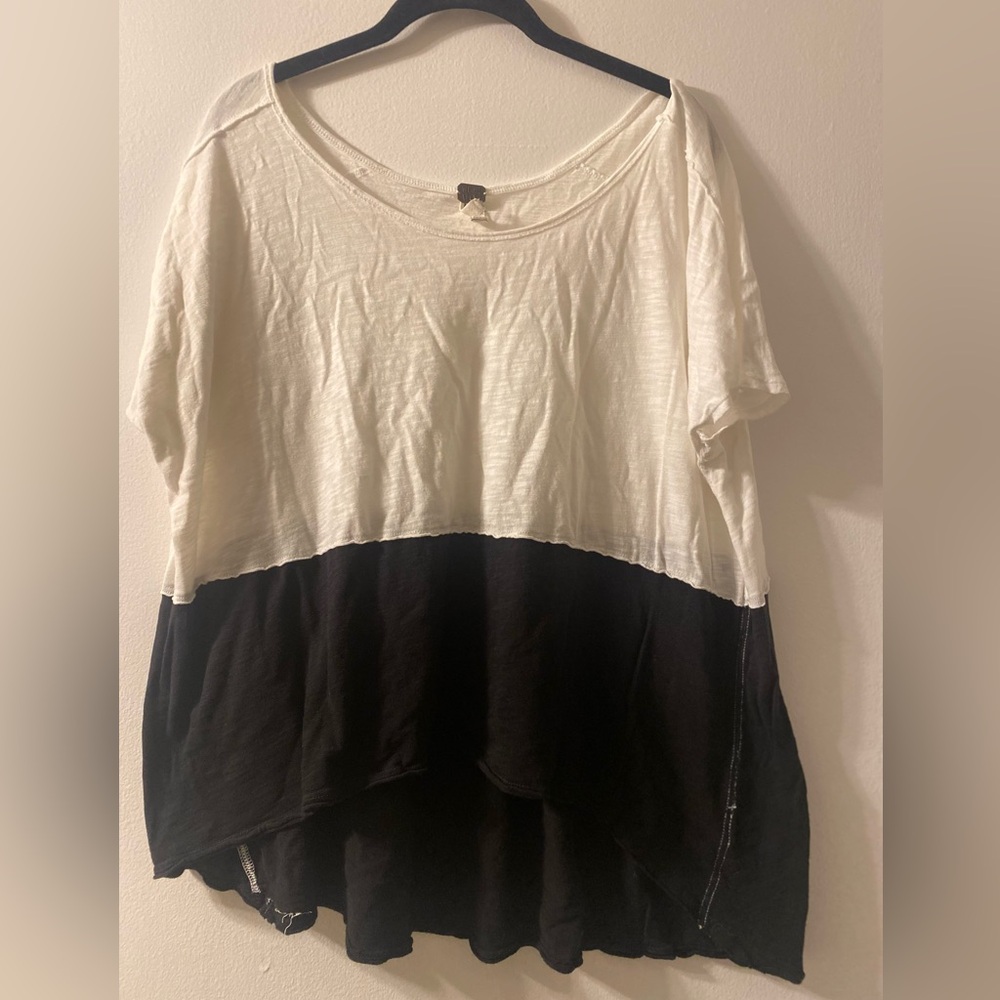 We The Free x Free People: High Low Midnight Color Block - Size Medium
